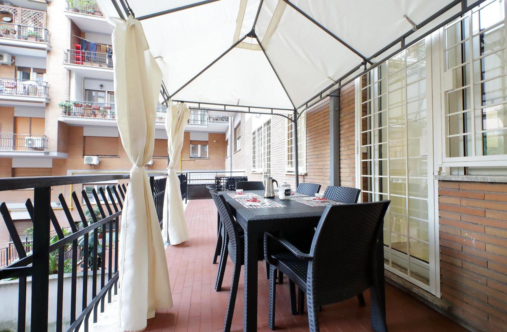 Lovely Apartment With Terrace Near The Vatican Rzym Zewnętrze zdjęcie